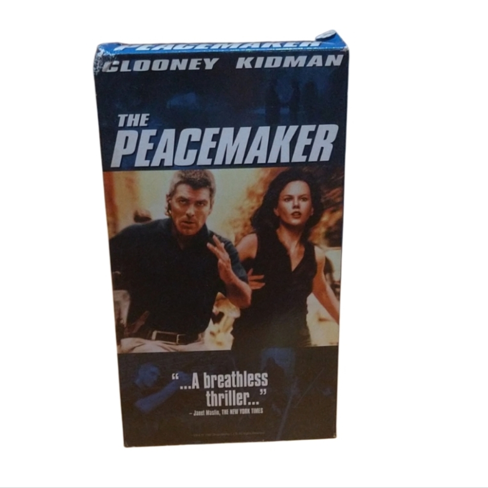 The peace maker action thriller VHS tape